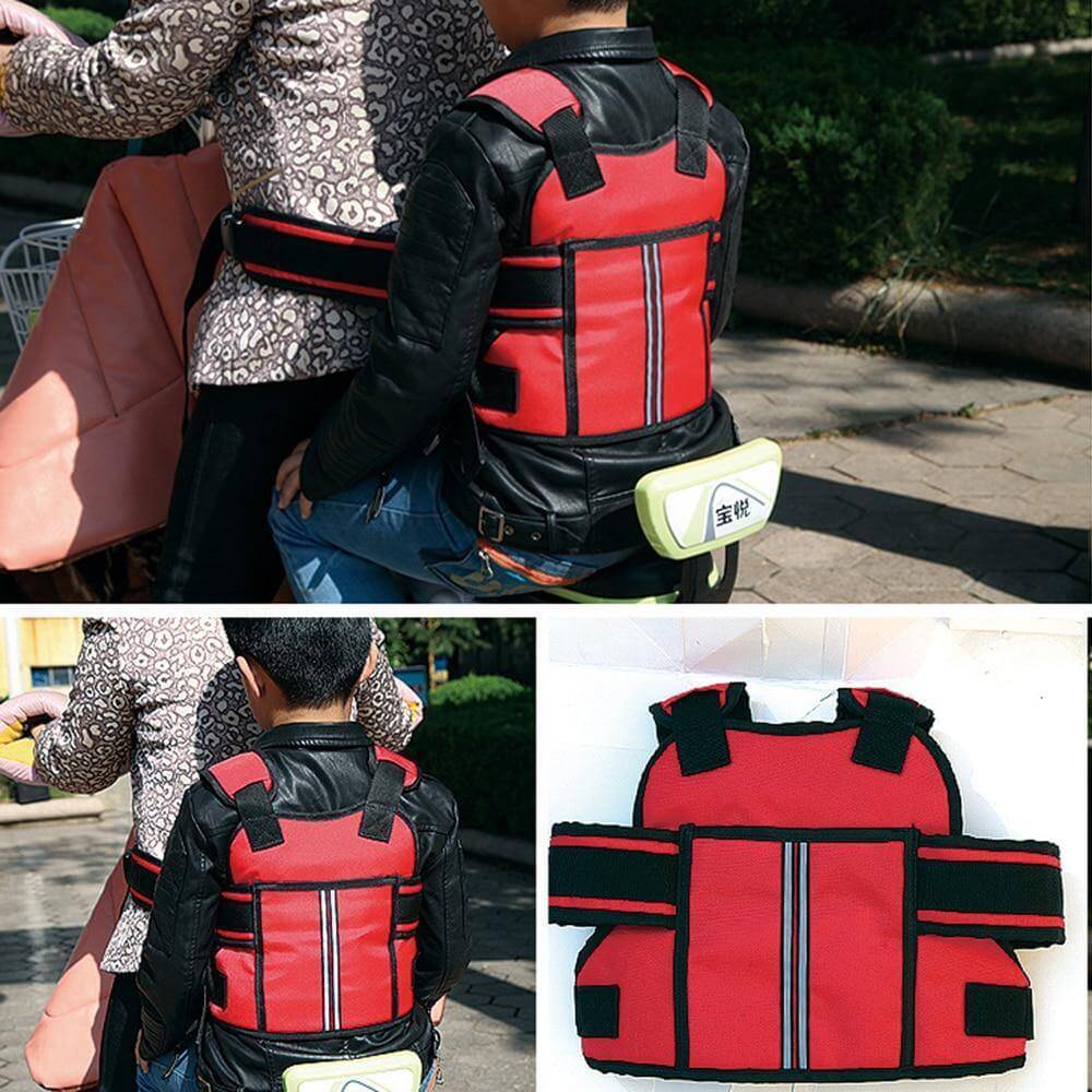Children Safety Motorcycle Seat Belt - MaviGadget