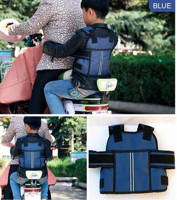 Children Safety Motorcycle Seat Belt - MaviGadget