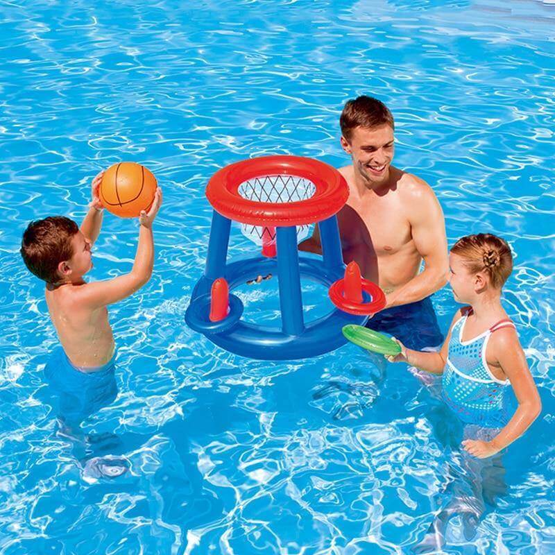 Inflatable Pool Party Fun Volleyball Float - MaviGadget