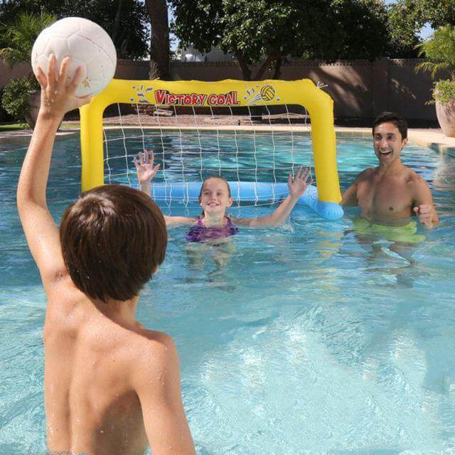 Inflatable Pool Party Fun Volleyball Float - MaviGadget
