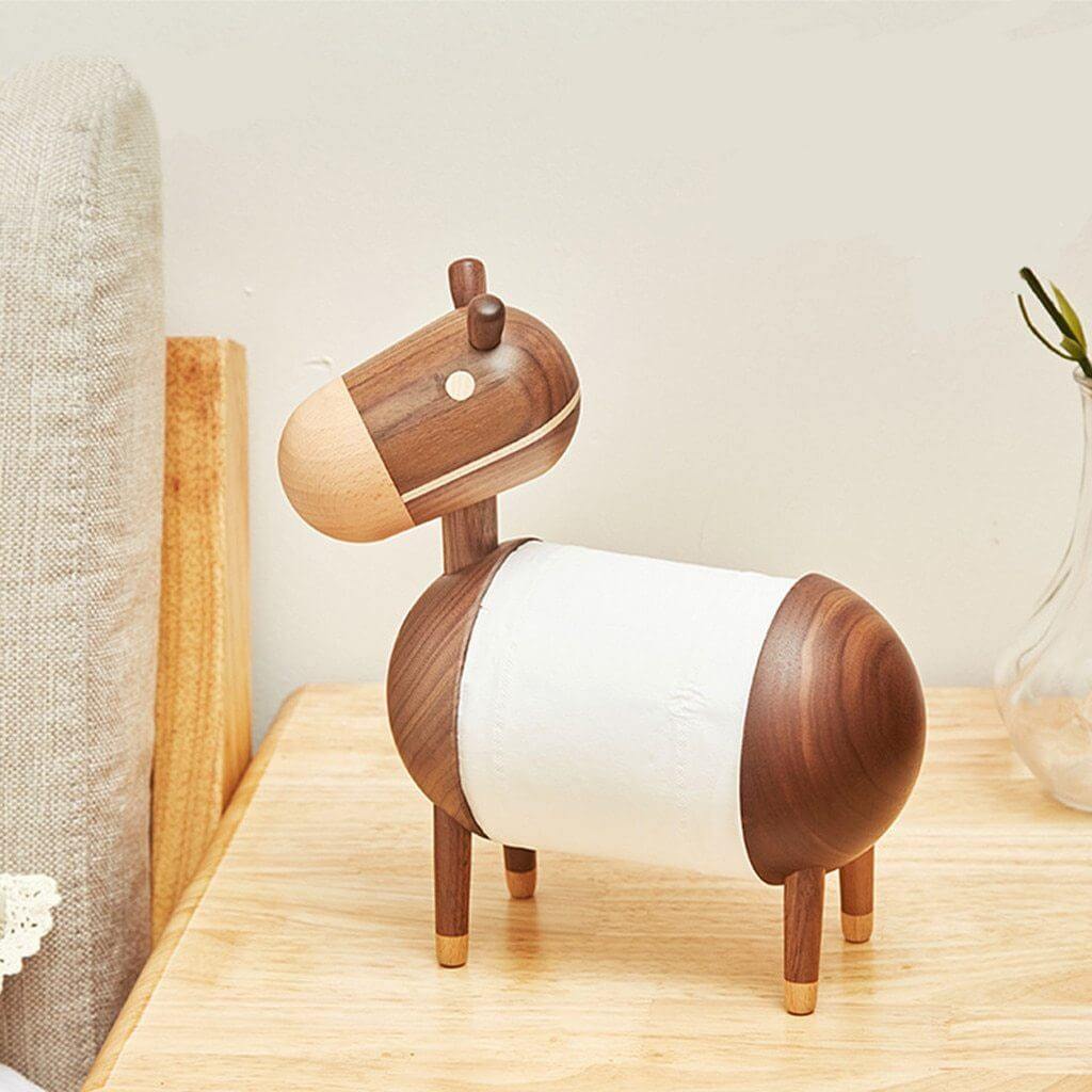Animal Donkey Toilet Paper Holder - MaviGadget