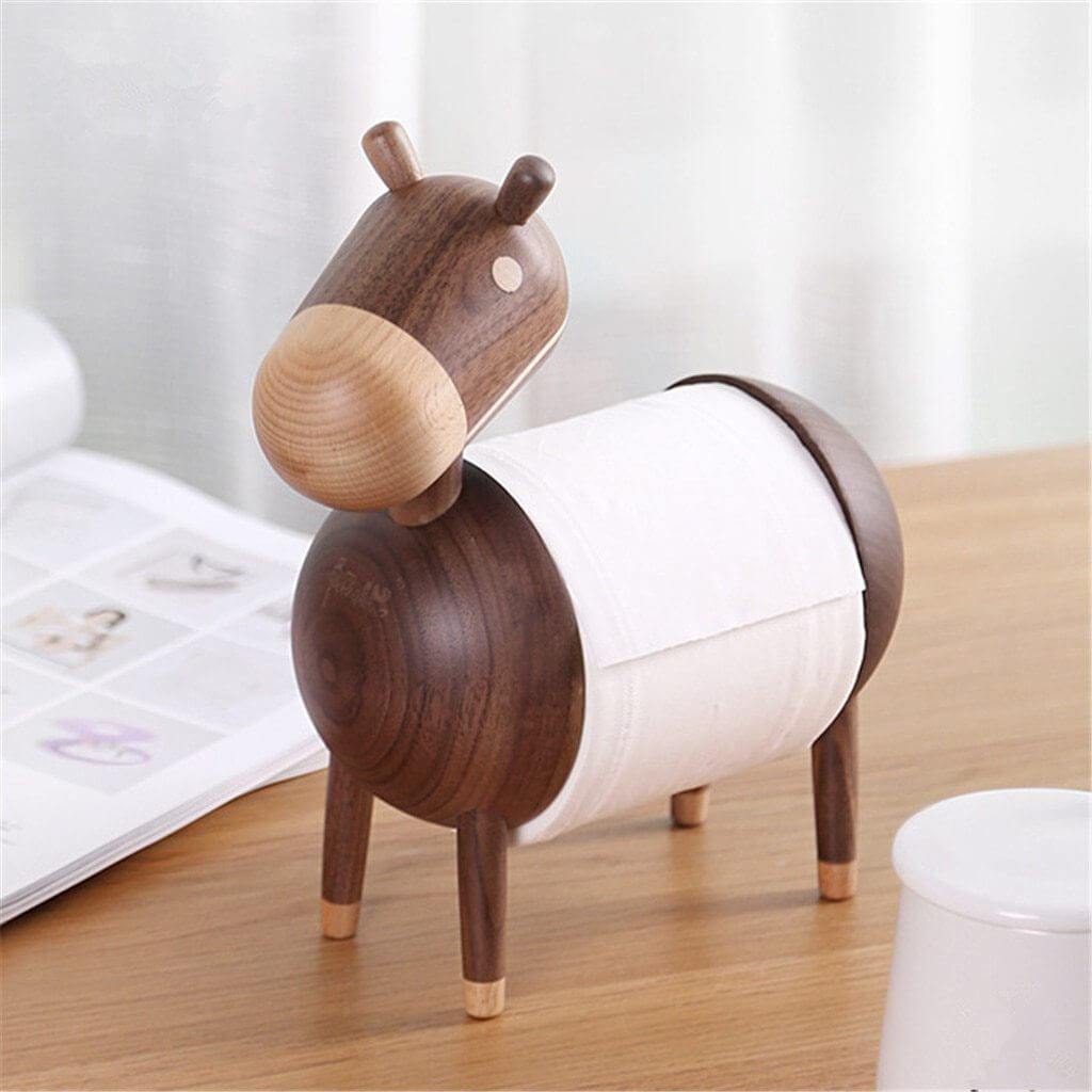 Animal Donkey Toilet Paper Holder - MaviGadget