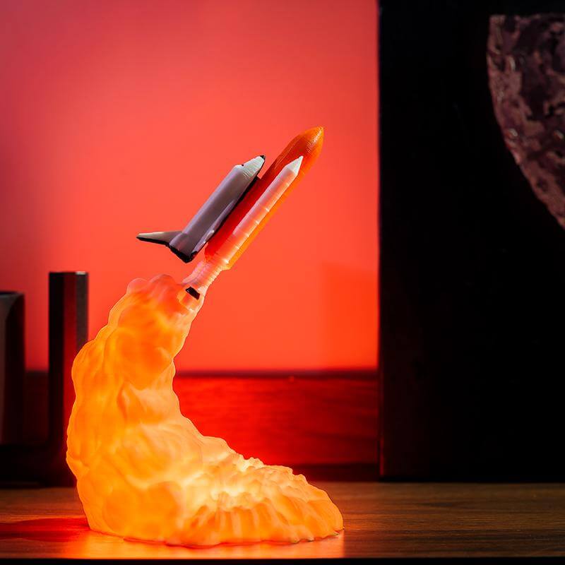 3D Print Space Shuttle Night  Lamp - MaviGadget