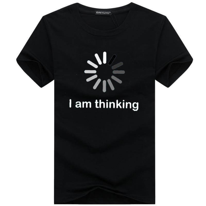 I am thinking Funny Tshirt - MaviGadget