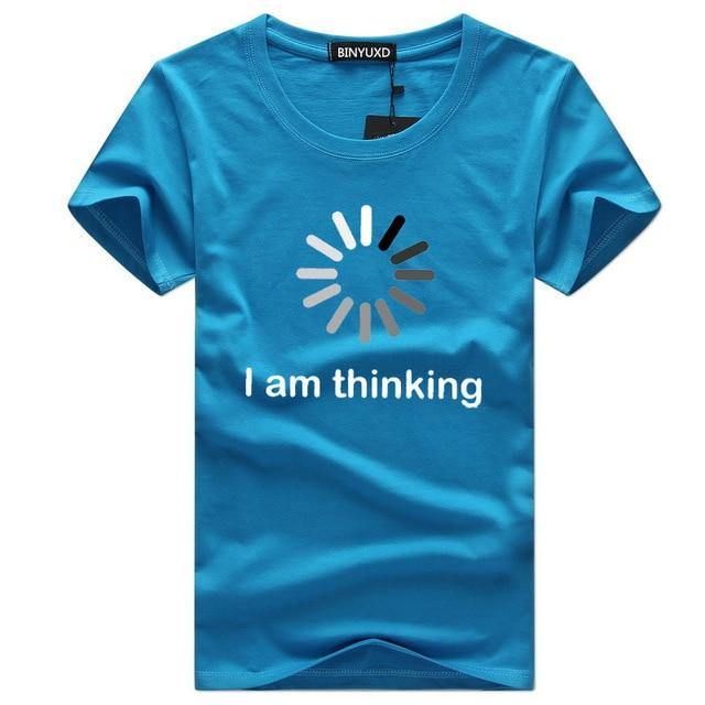 I am thinking Funny Tshirt - MaviGadget