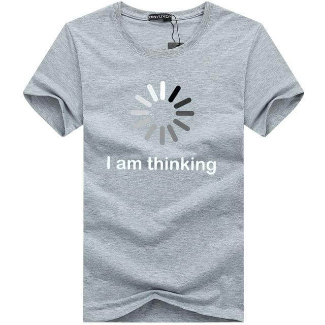 I am thinking Funny Tshirt - MaviGadget