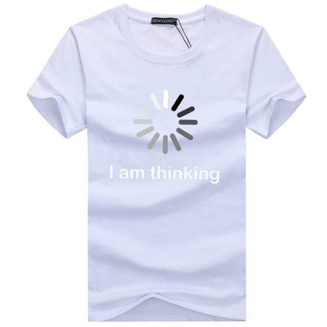 I am thinking Funny Tshirt - MaviGadget