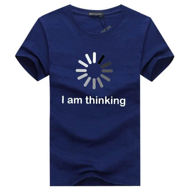 I am thinking Funny Tshirt - MaviGadget