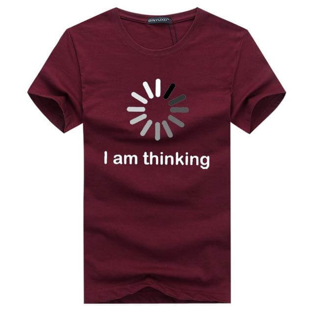I am thinking Funny Tshirt - MaviGadget
