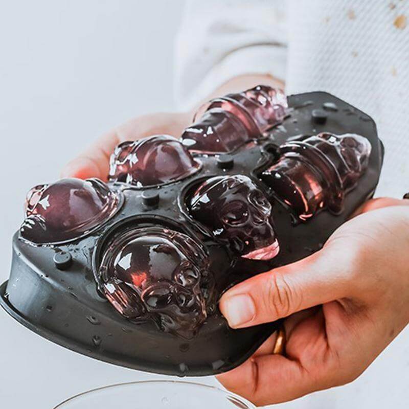 3D Skull Large Ice Cube Tray - MaviGadget