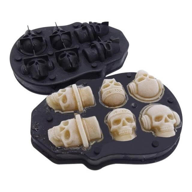 3D Skull Large Ice Cube Tray - MaviGadget