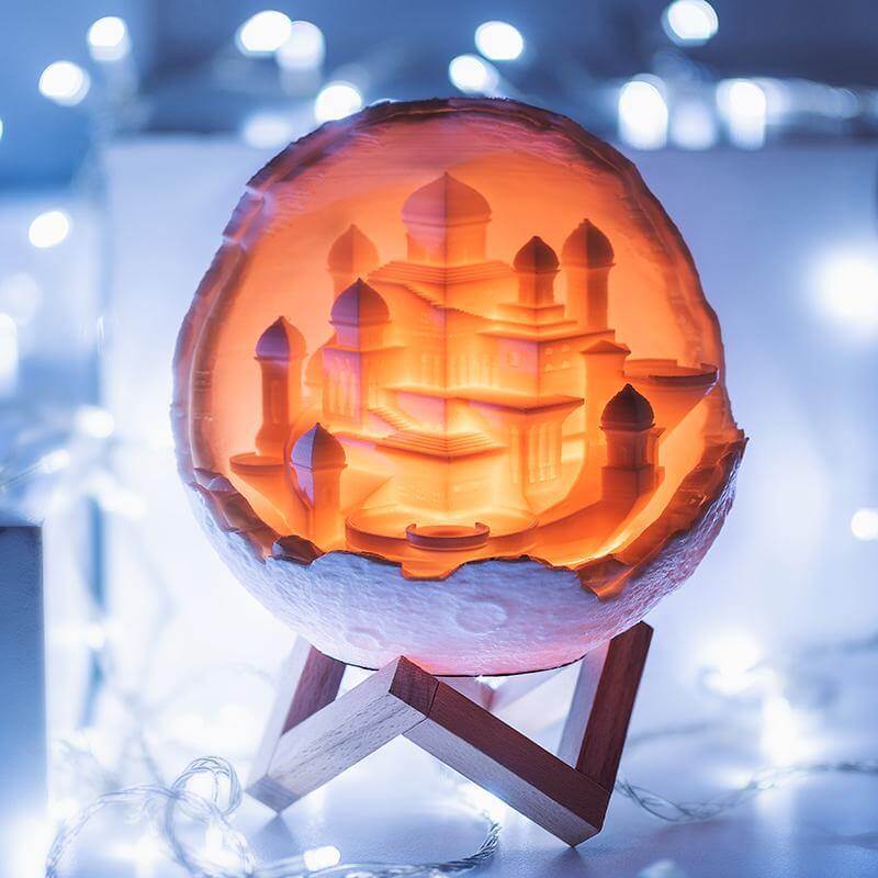 Moon City Lamp - MaviGadget