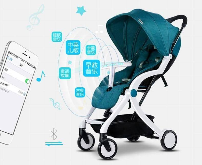 Smart Early Teaching Portable Baby Stroller - MaviGadget
