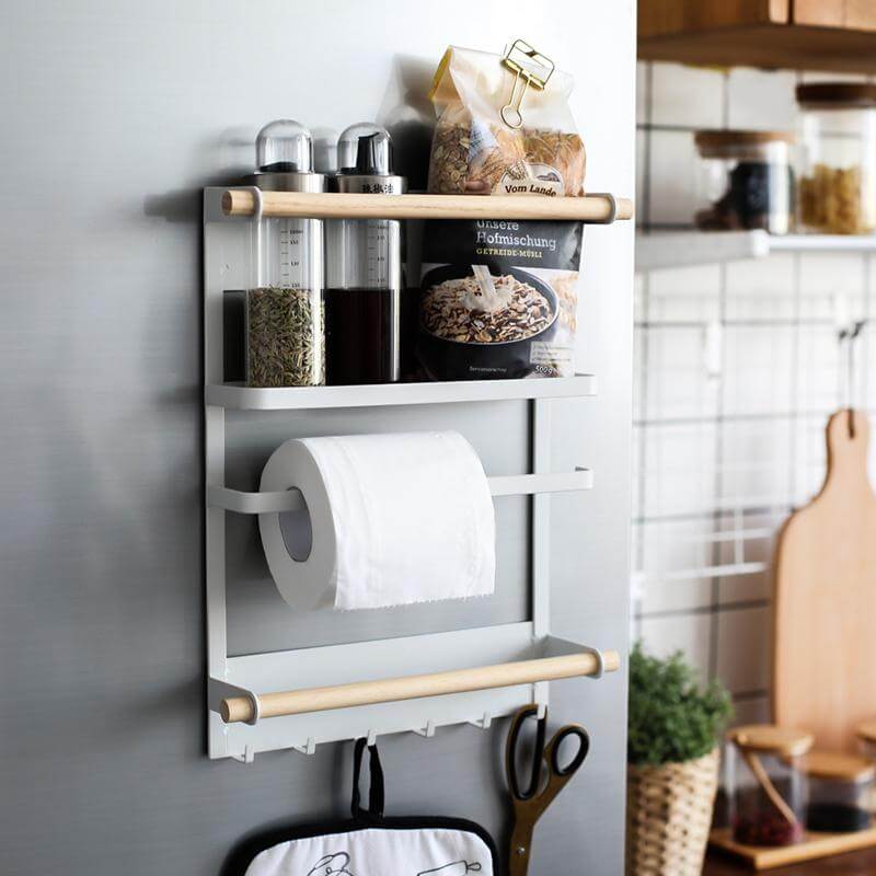 Magnetic Smart Kitchen Rack Organizer - MaviGadget