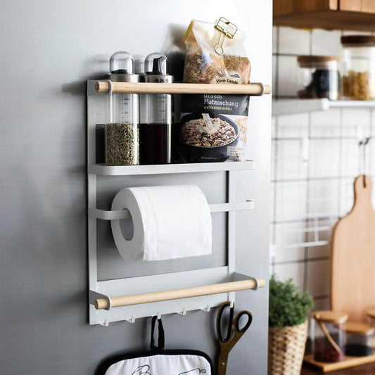 Magnetic Smart Kitchen Rack Organizer - MaviGadget