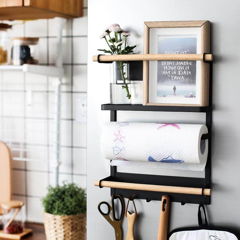 Magnetic Smart Kitchen Rack Organizer - MaviGadget