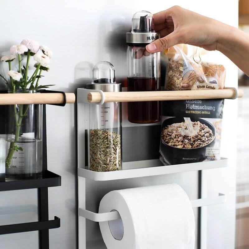 Magnetic Smart Kitchen Rack Organizer - MaviGadget