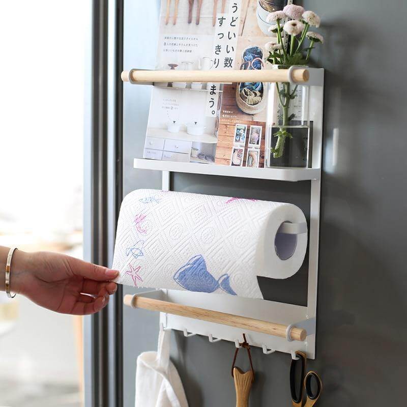 Magnetic Smart Kitchen Rack Organizer - MaviGadget