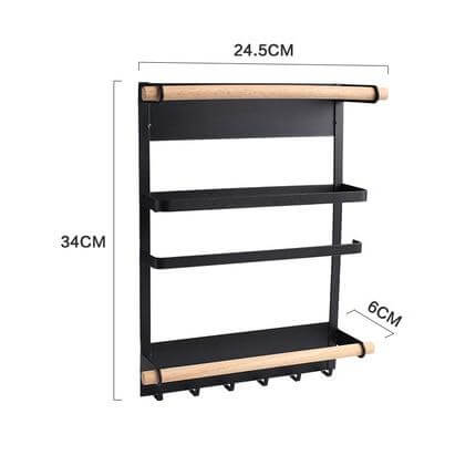 Magnetic Smart Kitchen Rack Organizer - MaviGadget