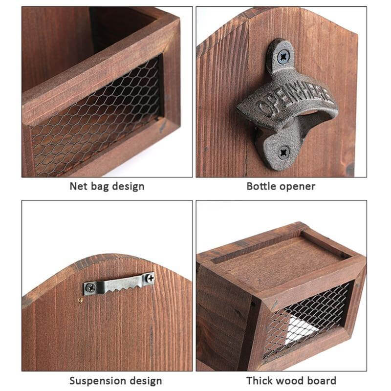 Vintage Wall Mounted Bottle Opener - MaviGadget