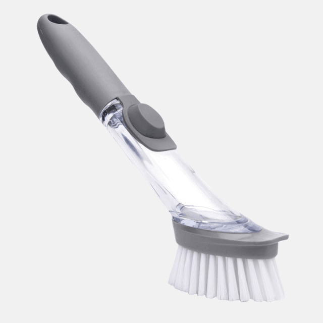 2in1 Liquid Dispenser Dish Washing Brush - MaviGadget