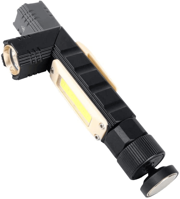 Rechargeable Magnetic Adjustable Camping Flashlight - MaviGadget