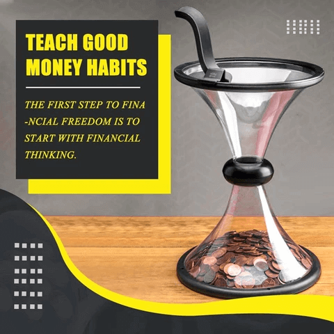 Stress Reliever Vortex Coin Box - MaviGadget
