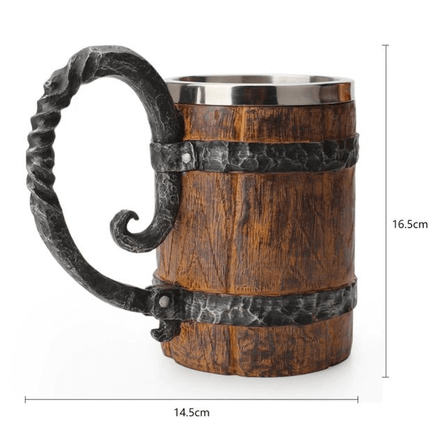 Ancient Skull Stainless Steel Mug - MaviGadget