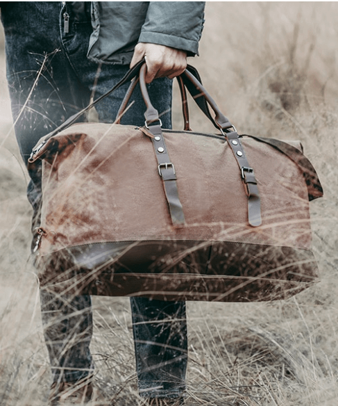 Premium Vintage Canvas Sport Bag - MaviGadget