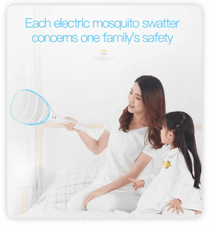 Electric Mosquito Bug Zapper Racket - MaviGadget