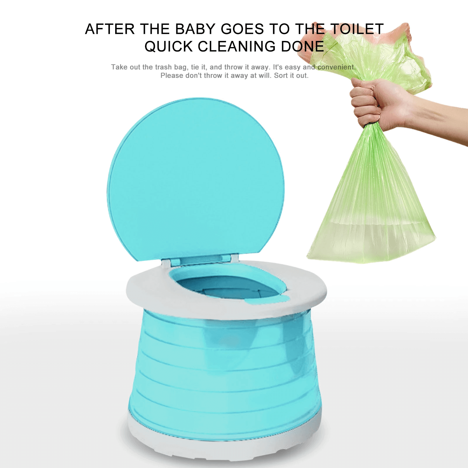 Portable Kids Travel Potty Training Seat - MaviGadget