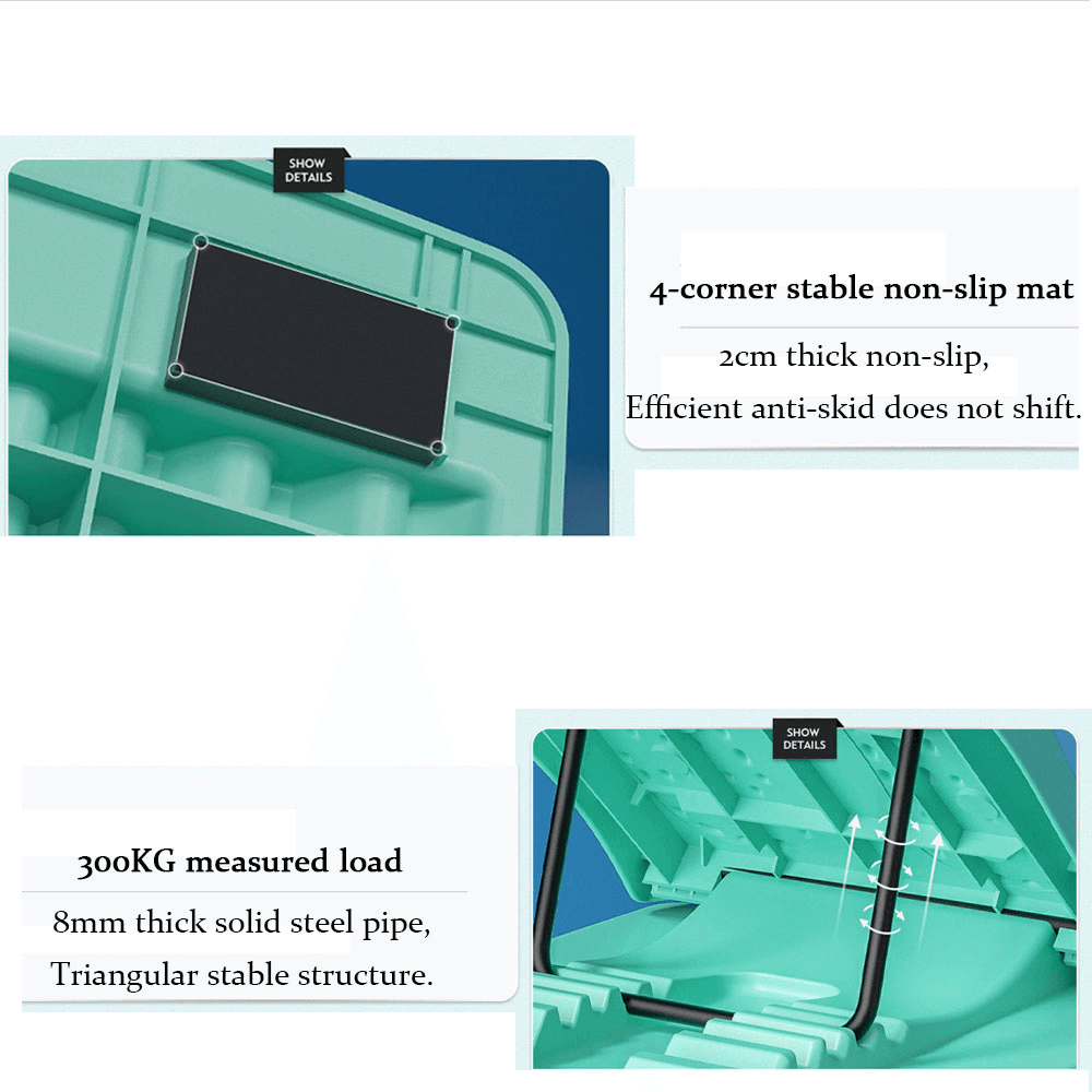 Adjustable Six Style Yoga Leg Stretcher Pedal - MaviGadget
