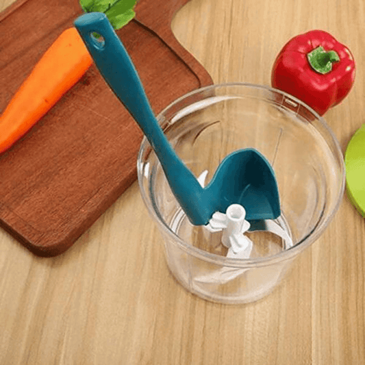 Rotating Blender Mixer Scooping Spatula - MaviGadget