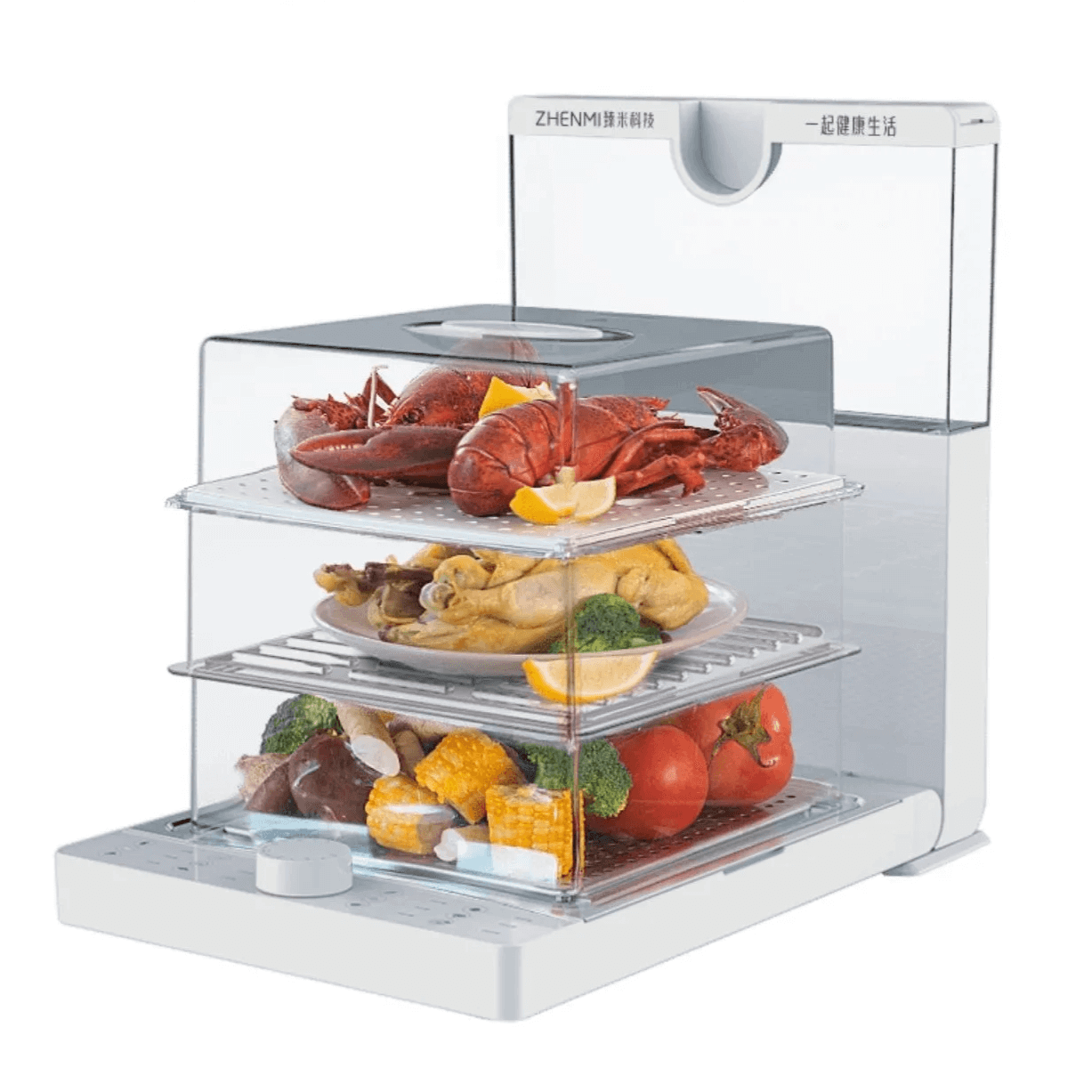 Large Capacity Multi-Layer Folding Electric Steamer Box - MaviGadget