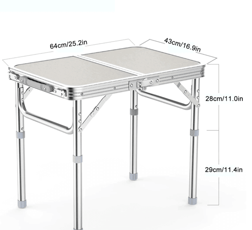 Outdoor Waterproof Adjustable Foldable Picnic Table Set - MaviGadget