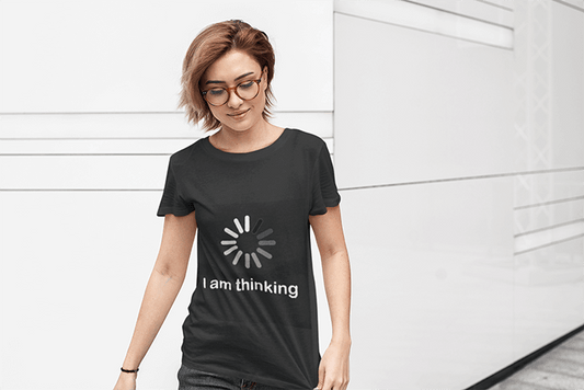 I am thinking Funny Tshirt - MaviGadget