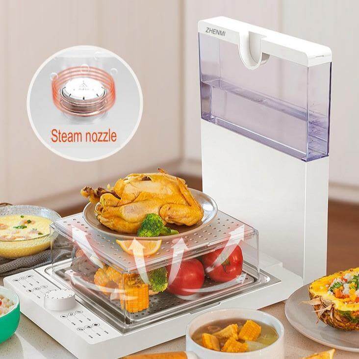 Large Capacity Multi-Layer Folding Electric Steamer Box - MaviGadget