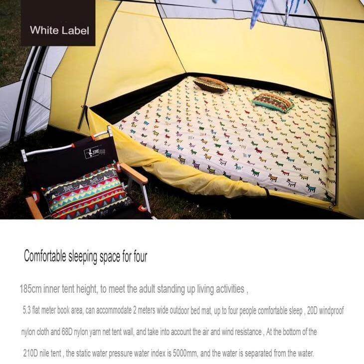 Creative Oversize Elegant Camping Tunnel Tent - MaviGadget
