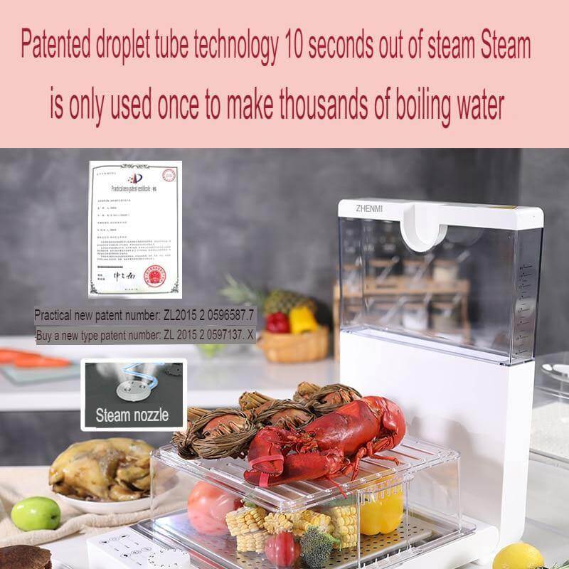 Large Capacity Multi-Layer Folding Electric Steamer Box - MaviGadget
