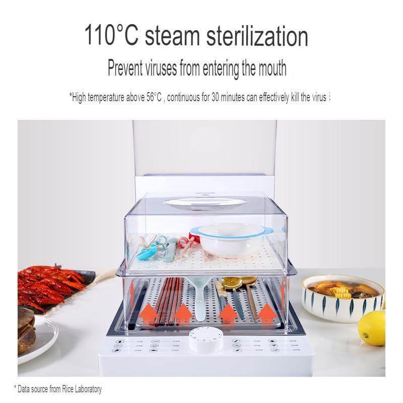 Large Capacity Multi-Layer Folding Electric Steamer Box - MaviGadget