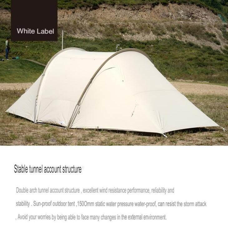 Creative Oversize Elegant Camping Tunnel Tent - MaviGadget
