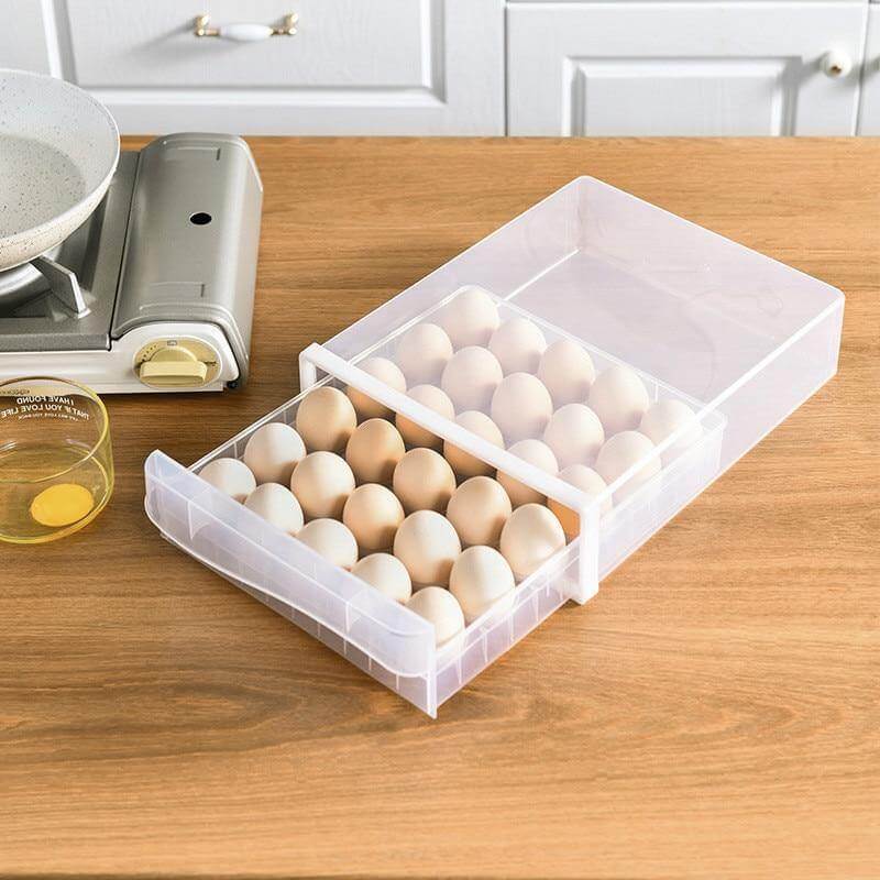 Transparent Egg Storage Drawer Container - MaviGadget