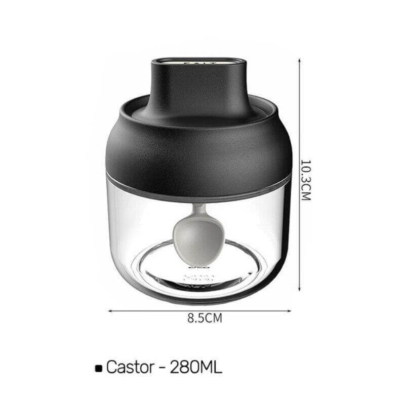 Salt and Pepper Seasoning Organizer Spice Jars - MaviGadget