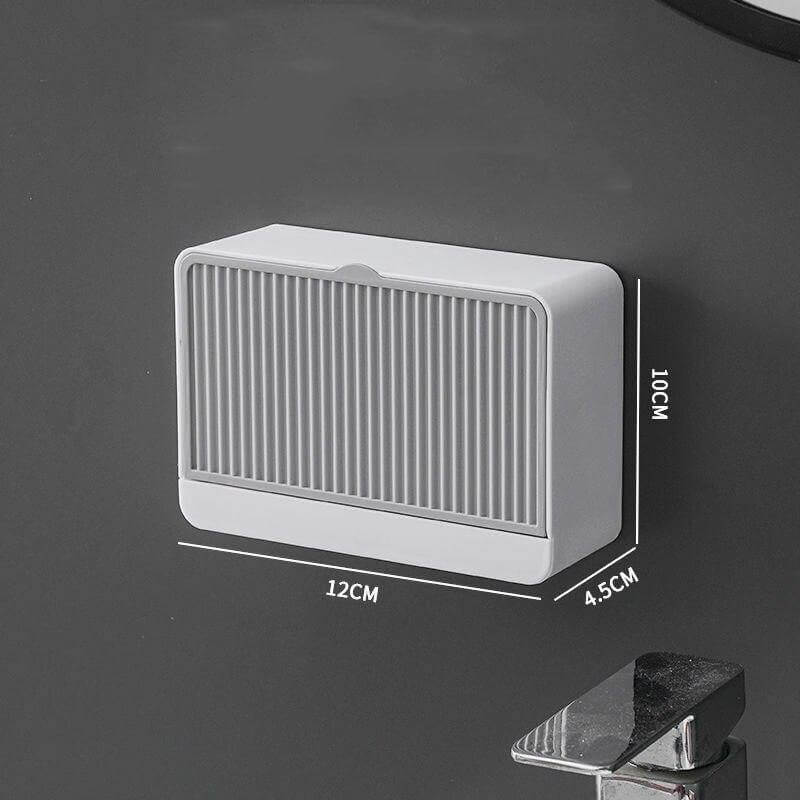 Creative Double Storage Wall Mounted Soap Box - MaviGadget