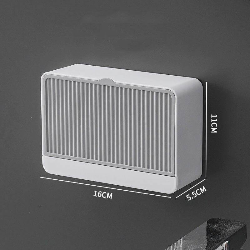 Creative Double Storage Wall Mounted Soap Box - MaviGadget
