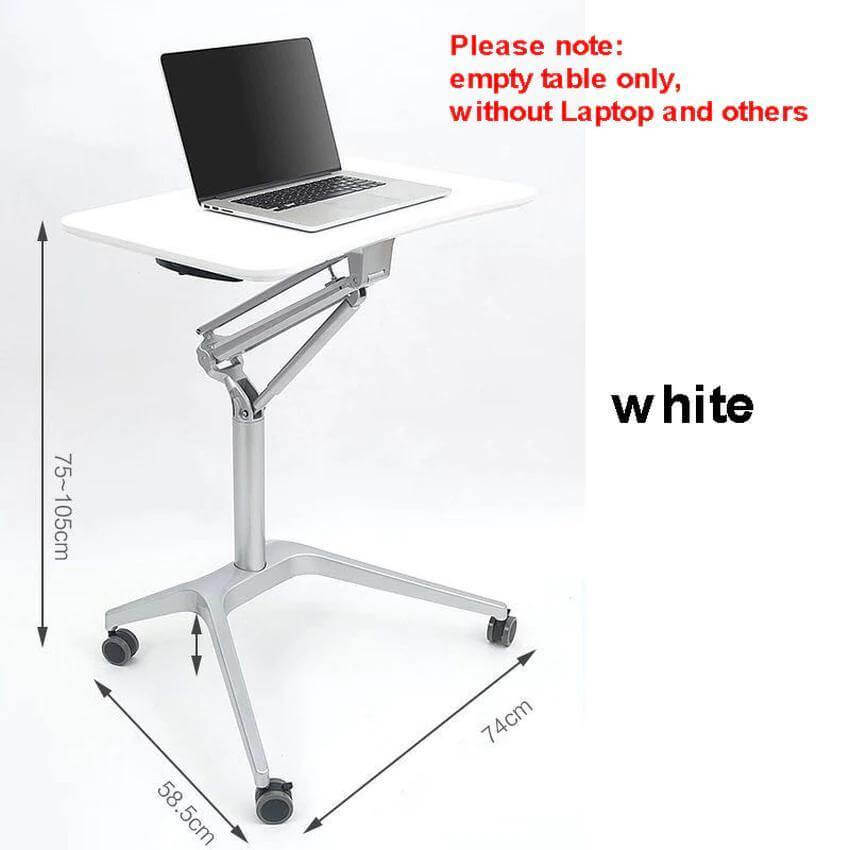 Modern Japanese Movable Adjustable Sit/Stand Desk - MaviGadget